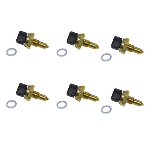 6X Engine Coolant Water Temperature Sensor 13621433076 for 06-13 - X5 335I E90 E92 E60