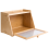 Beliani Bread Bin FARINE Bamboo Light Brown 4