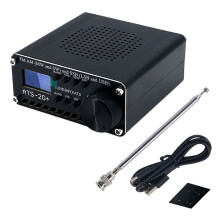 Upgraded ATS-20+ Si4732 Full-Band Radio Receiver FM AM (MW SW) and SSB (LSB USB) DSP SDR Receiver with Antenna