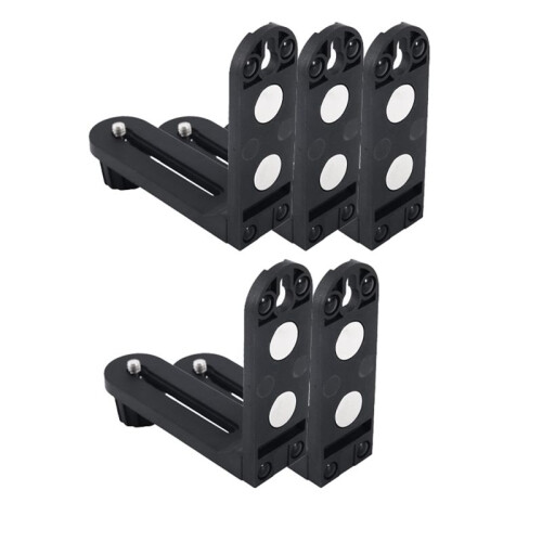 L-Shaped Multifunctional Wall Bracket Magnetic Level Accessory Bracket Wall-Mounted Instrument Wall Mount