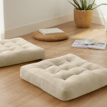 Tacar de 2 Cúisín Urláir 22x22 Orlach 4 orlach Tiubh Corduroy Tufted