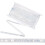 Witte paillettenband, 10 m x 12 mm, polyester 1