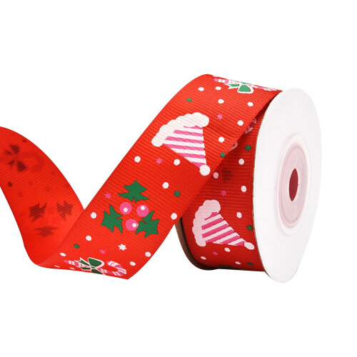 Weihnachtsschneeflockenband, 10 Yards, Polyester