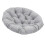 Rond Papasan stoelkussen 60 cm polyester 1
