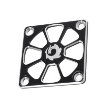 RaketkylfläKt 40 Mm Kol/Metall KylfläKtkåPa för RC-Motor ESC KylfläKtskyddsskydd, Svart