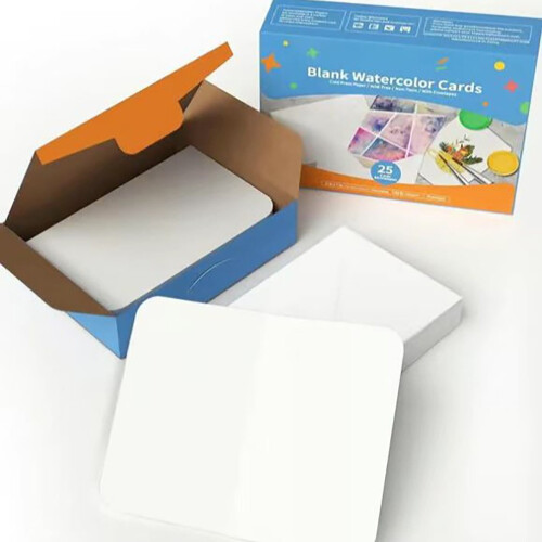 Aquarellkarten und Umschläge, säurefrei, 10er-Pack