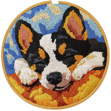 Punch Needle Kit für australische Cattle Dogs (Baby) – DIY