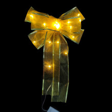 LED-glitterstrik voor kerstboom – 23 x 35 cm