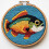 Punch Needle Kit Bass Fish Pattern 20x20cm 1