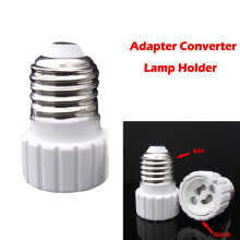 Oiriúntóir Soicéad Lampa E27 go GU10 le haghaidh Bolgán LED