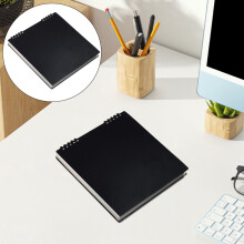 Flip Notebook Svart påfyllningsbar rutnätsjournal