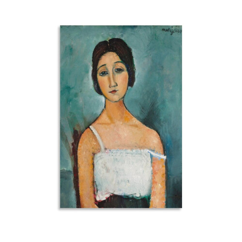 Αφίσα σε καμβά με εκτύπωση τέχνης Modigliani 16x24 ίντσες