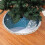 Weihnachtsbaumrock mit Fransen und Spitze, 122 cm 1