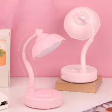 Lampe de bureau LED rechargeable par USB, 3 températures de couleur, rose