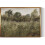 Vintage-Leinwandbild mit Wildblumenfeld 1