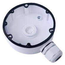 Support -1280ZJ-DM18 Boîte de Jonction en Alliage D'Aluminium pour Montage au Plafond Intérieur, Compatible avec les Séries -2CD21 et -2CD31
