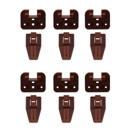 Guide e Guide per Cassetti nel Plastica Parte di Ricambio per Cassetti per Guide per Cassetti di Montaggio Guide per Cassetti nel Plastica per