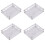 4X Boîte Enveloppe Étui Transparente pour   R3 1