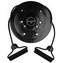 (Black）Waist Wisting Discs for Men Women Full Body Workout Twisting Trainers for Homes Office