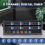 CAL-8B Portable Calculagraph, 8 Channel Digital Timer, Kitchen Cooking Timing LCD Display Clock Shaking Reminder 5