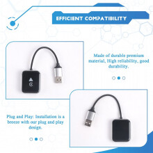 Adaptateur CarPlay Sans Fil 2 en 1 pour Android Auto, Commande Vocale, Boîtier Intelligent AI, Wi-Fi et , CarPlay Filaire Vers CarPlay Sans