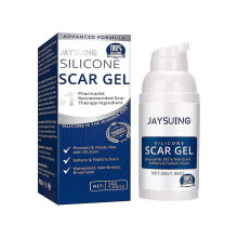 100% Silicone Scar Gel, Advanced Cream for Surgical Scars, C-sections, Stretch Marks, Acne