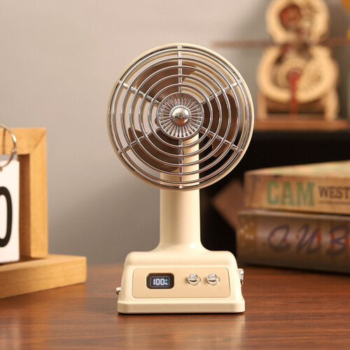 Tragbarer Tischventilator mit Luftkühlung für den-Offwhite1 2