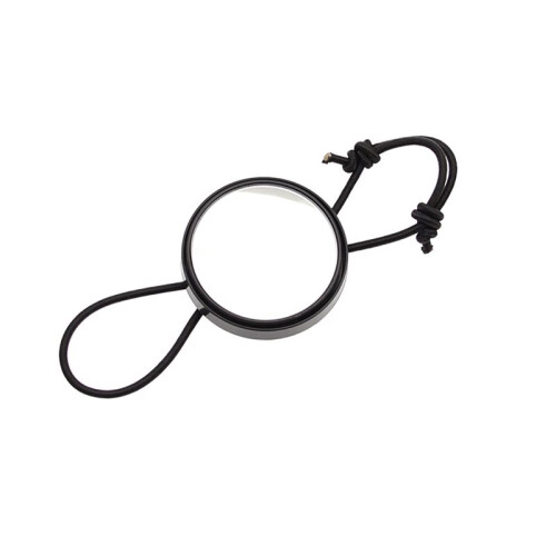 Espejo Retrovisor Ajustable para Buceo con Cuerda Elástica y Cordón Negro.