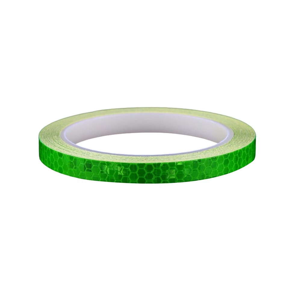 8M Car Reflective Tapes Reflectors Warning Tape Night Safety Sticker For Bicycle Car Motorcycle Green 4712830926998