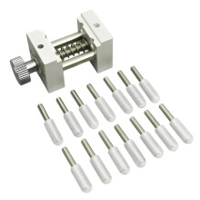 Vise, Multi-Functional Clamp with 14 Stainless Steel Bars, Suitable for Securing Miniature Parts. C