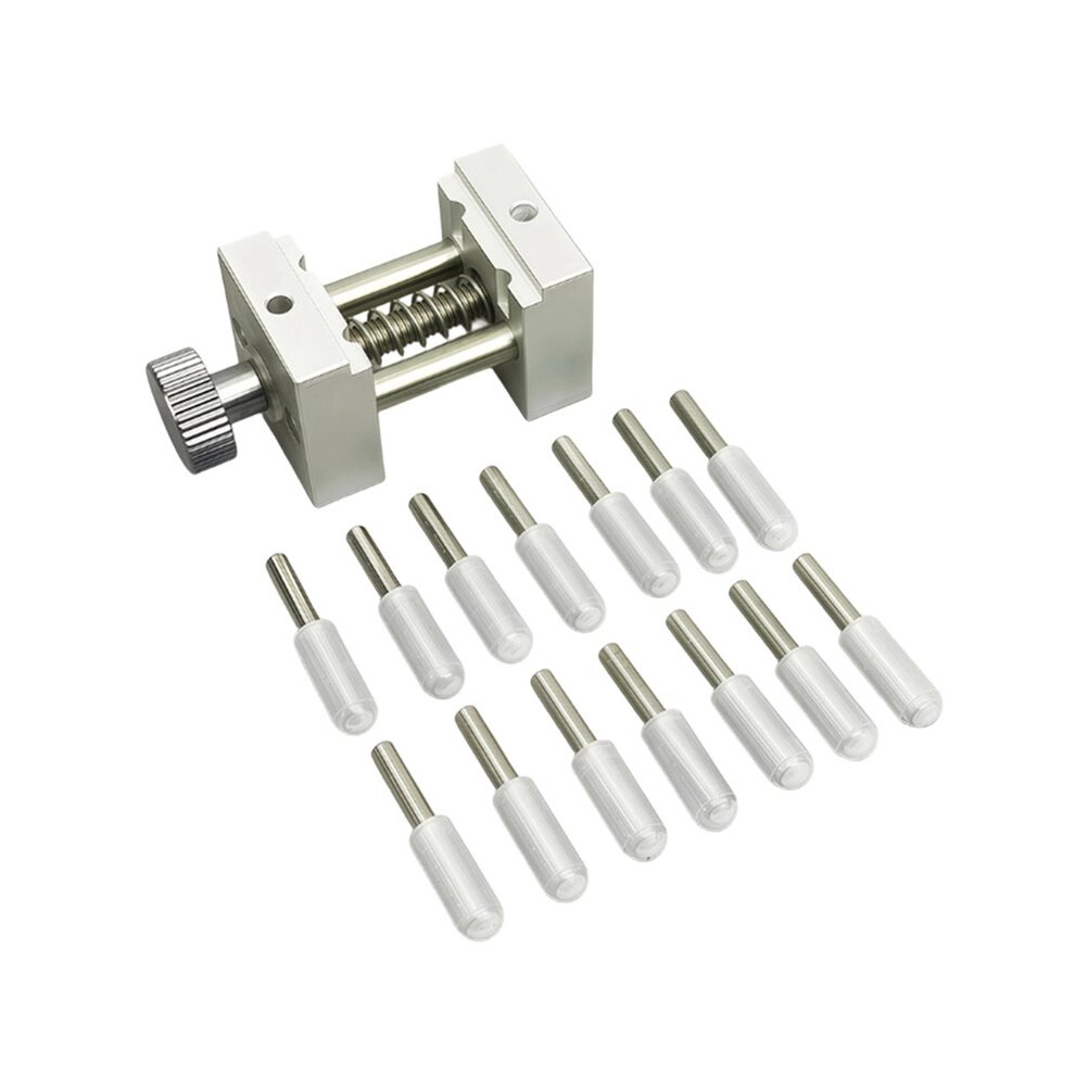 Vise, Multi-Functional Clamp with 14 Stainless Steel Bars, Suitable for Securing Miniature Parts. C-image-OPC-PTQ99MZ-NEW