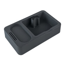 Espresso Tamping Station Organizer Coffee Tamper Station Holder Multifunctional Coffee Knock Box Accessories B