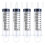 2025 4 Pcs 100Ml Large Syringe with Cap, Individually Sterile Sealed MSPHX 1