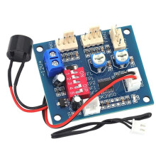 PWM PC CPU-Ventilatorsnelheidsregelaar met Temperatuursensor, 12V 5A - Stlxy