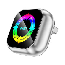 Wireless CarPlay 4in1 AI  Box Airplay/Mirror Link/Android Auto/Carplay USB Dongle Voice-Activated Colored Lights