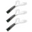 3 Stück/Set Weiche Angelköder, 145 mm, 21,7 G, Doppelschwanz-Trailer, Silikon-Spinnköder für Hecht, Barsch und Zander 1