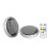 2 Pack Solar Powered Floating Pool Lights , Pool Lights That Float with Remote Control for Inground/Above Ground Pool 1