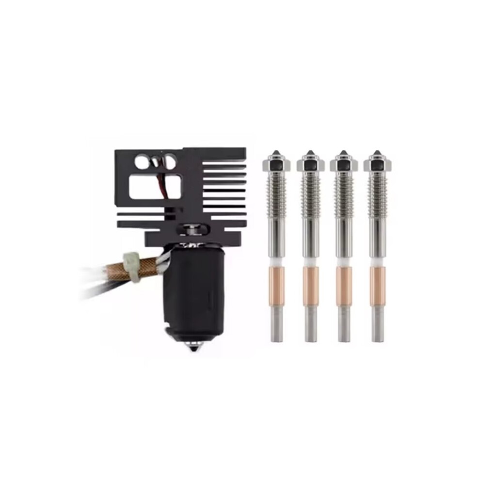 Hot End Set For Qidi Q2 Q2 Combo 3D Printer Bimetallic Quick Replacement Nozzle 0.2/0.4/0.6Mm For Qidi Q2 Hotend 4712127375287
