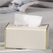 Tissue Box Napkin Holder: Light Luxury Paper Storage for Hotel and Home Use Orange Color