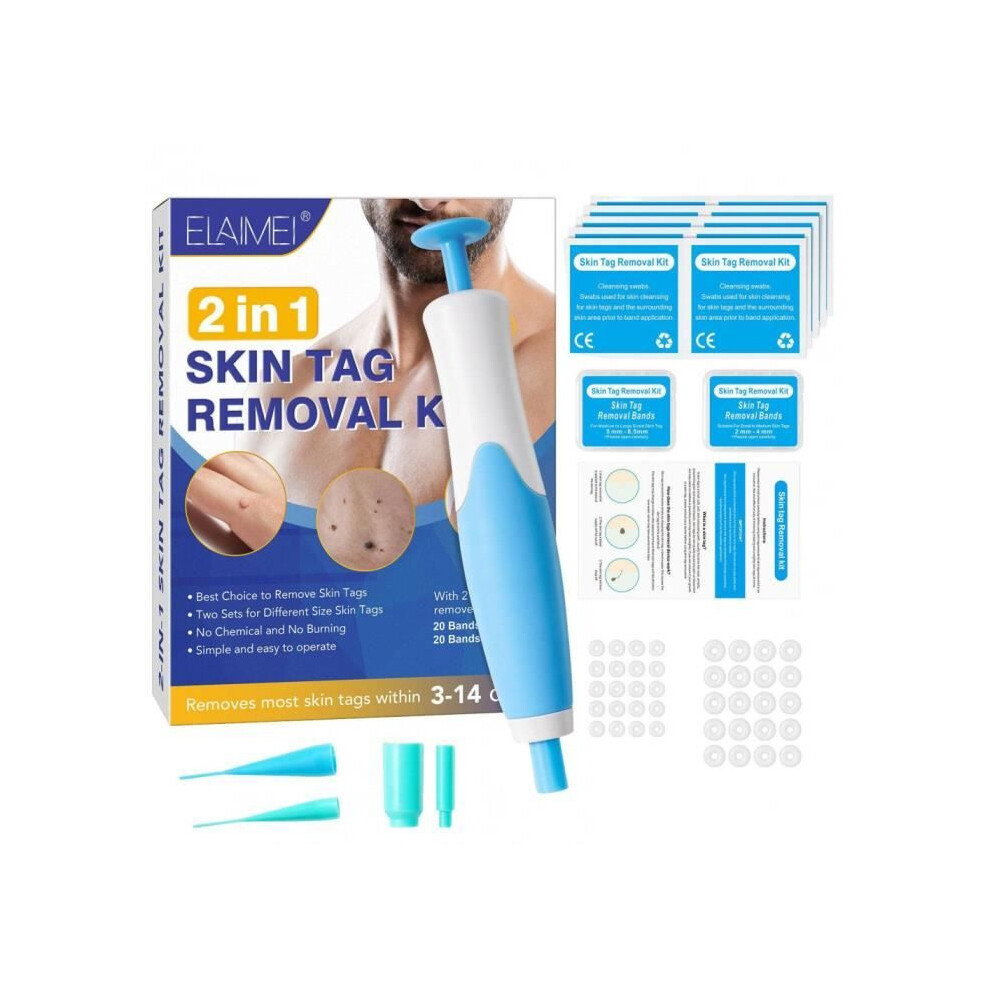 Skin Tag Removal Kit, Easy Device for Removing Skin Tags (2mm-8mm) - Peeling