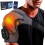Rechargeable Heating Vibrating Massager with Touch Sensor - Functional Soothing Device for Shoulder Joints 1