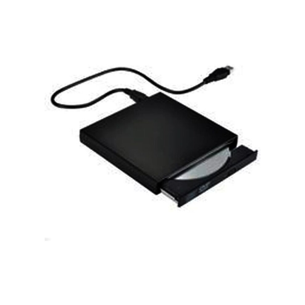 External Usb 2.0 Dvd-R & Cd-Rw Writer/Reader Compatible With Windows 2000/Xp/Vista/Windows 7 - Black 4274290313690