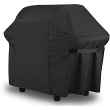 Barbecue cover - PZCC - 190x71x117cm - Waterproof - UV resistant - Black