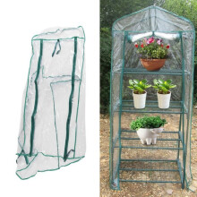 69 x 49 x 160cm Replacement Tarpaulin PVC Cover for Tray Greenhouses