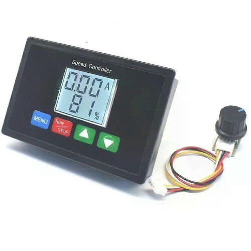 Multi-function 10-55v DC Brush Motor Encoder Governor DC Motor Controller Overload Protection 12v 24v 36v 48v Adjustable Speed MSPHX