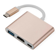 2025 USB-C To HDMI Multi-Port Adapter Portable Compatible With Switch Charging Dock High-Speed Data Transfer Desktop Storage MSPHX