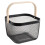 Metal Mesh Harvest Basket,with Handle Multi-Functional Storage Organizer for Gathering Vegetables,Fruits,Kitchen,Garden 2