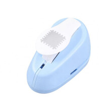 2cm Postage Stamp Paper Punch, Stamp Shape Lever Action Hole Puncher for Scrapbooking,Card Making and DIY Paper Crafts