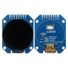 1.28 Inch 8PIN SPI TFT LCD Module Color Screen Display Adapter PCB Board GC9A01 Drive