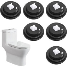 Set mit 6 Ventilmembran-Dichtungen, Ersatzdichtungen für Wasserhähne und Toilettenspülungen, verschiedene Farben, Größe L